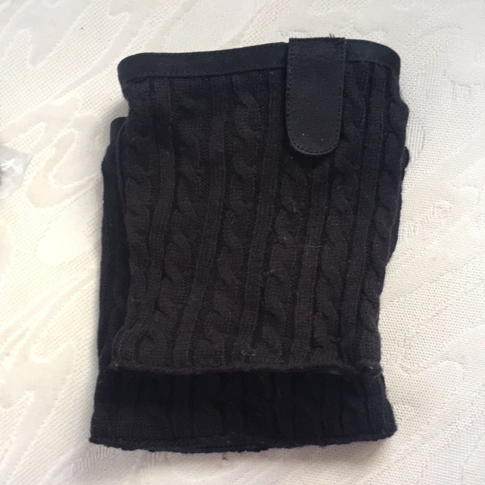 Tony Little Black Suede Fit Boot Size 9 - Picture 4 of 4